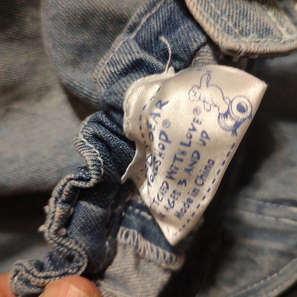 Vintage Build A Bear Plush Light Brown Bear Brown Nose Stuffed Animal 1990s 15" - Picture 11 of 12